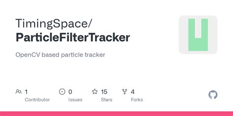 GitHub - TimingSpace/ParticleFilterTracker: OpenCV based particle tracker