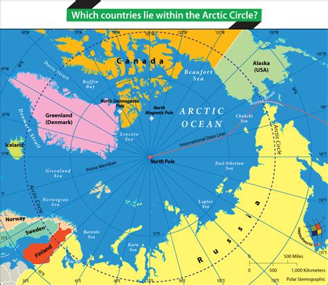 Which Countries Lie within the Arctic Circle? - Answers