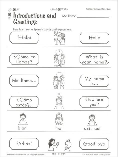 Is it Good for Small Children to Learn Spanish? | Spanish worksheets ...