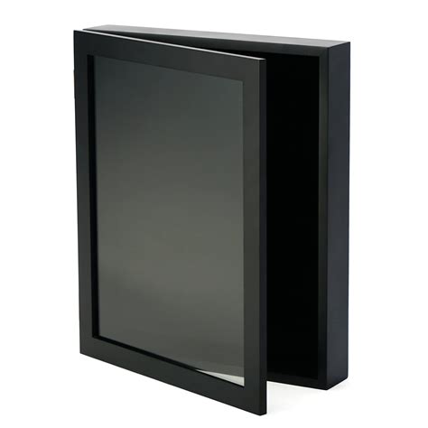 Buy 12x15 Large Shadow Box Frame, Deep Shadow Box Display Case, Black ...