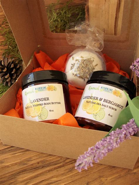 Body Care Gift Set: Organic Bath Gift Box Spa gift set Spa | Etsy