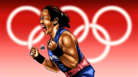 Hidilyn Diaz Digital Art/Fanart | Art, Fan art, Beijing olympics