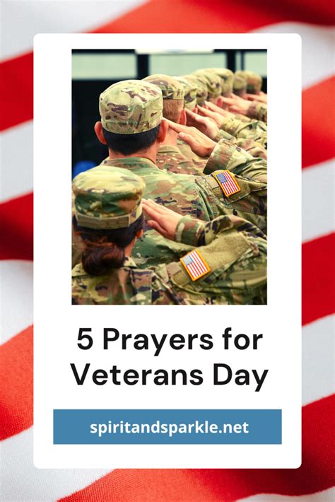 5 Prayers for Veterans Day