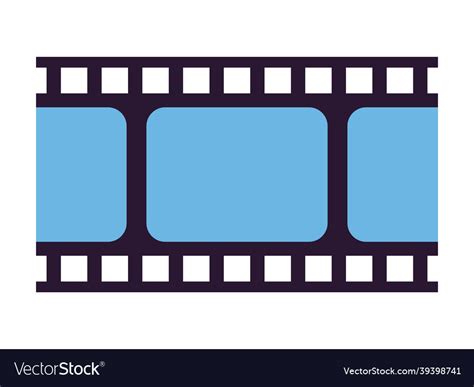 Video film tape Royalty Free Vector Image - VectorStock