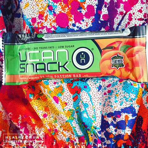 Heather Runs Thirteen Point One: extend your energy with ucan snack bars