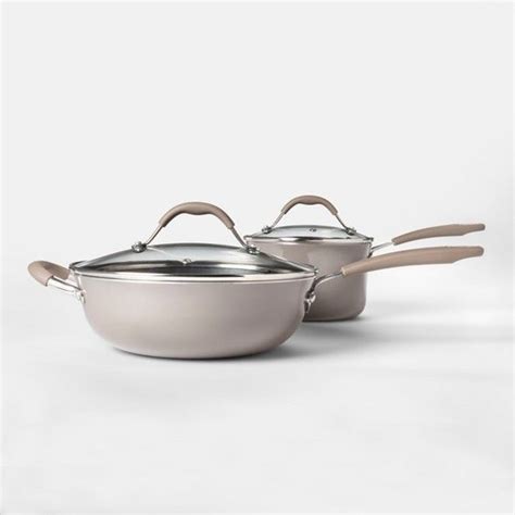 Cravings by Chrissy Teigen 12pc Aluminum Cookware Set Gray | Cookware ...