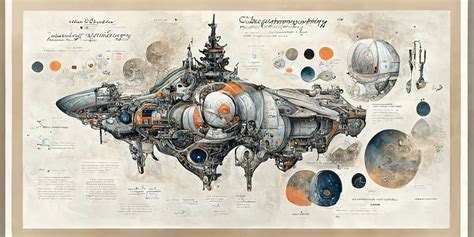 blueprint of Aliens spaceship engineering by mohussien0 on DeviantArt