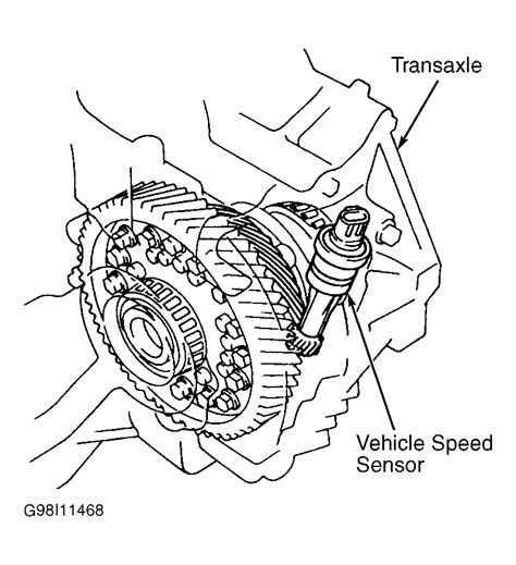 Toyota tacoma vss wire location