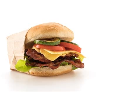 Free Photo | Bacon burger