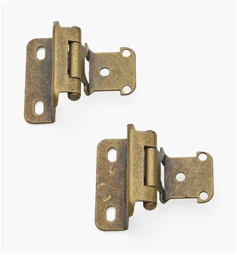 Antique Brass Full-Wrap Hinges - Lee Valley Tools