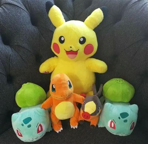 POKEMON PLUSH BUNDLE Pikachu Charmander £39.99 - PicClick UK