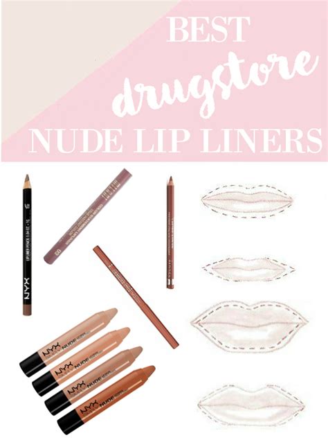 Best Drugstore Nude Lip Liners For Overlining Your Lips - The Dumbbelle