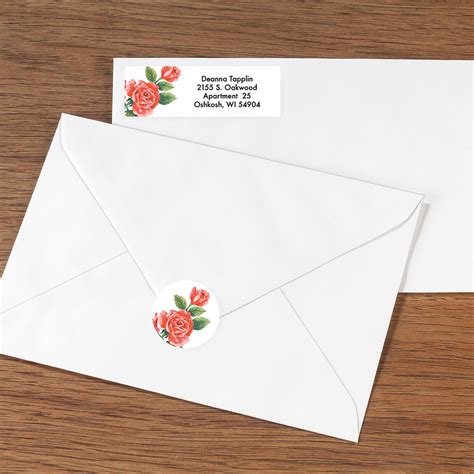 Floral Address Labels - Flower Address Labels - Miles Kimball