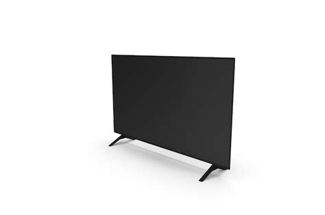 Premium Photo | Black screen flat led tv