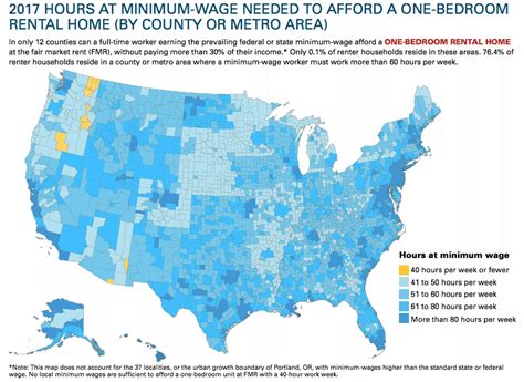 The Most and least expensive U.S. states to rent a home - Vivid Maps