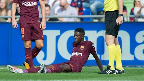 Ousmane Dembele injury: Barcelona blames Getafe's pitch - Sports ...