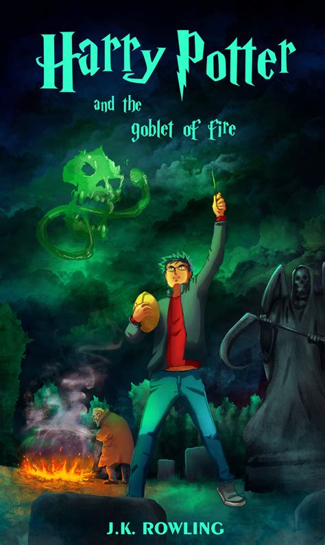 Harry Potter And The Goblet Of Fire Book Cover Art