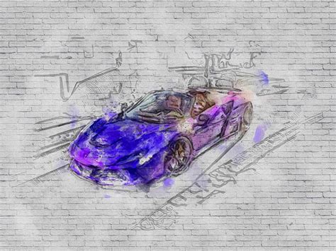 2021 Ferrari F8 spider Novitec N Largo front view purple supercar ...