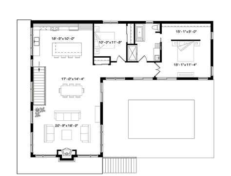 Modern Contemporary Style House Plan 1447: Laeticia - Plan 1447 | L shaped house plans, Modern ...