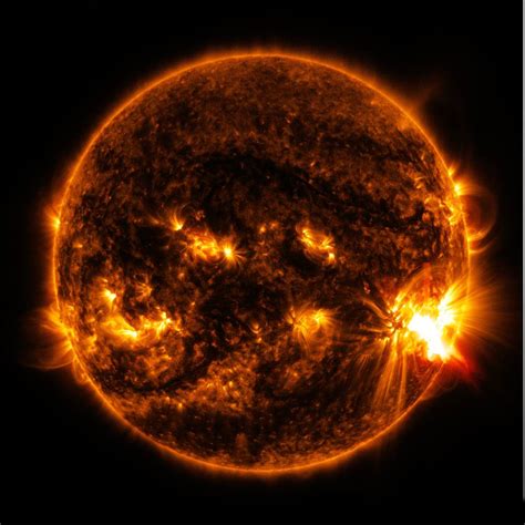 NOAA's GOES-16 EXIS Instrument Observes Solar Flares | NASA