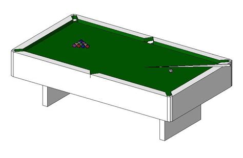 Revit Family Pool Table | Thousands of free CAD blocks