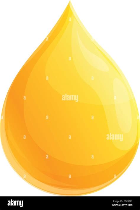 Canola oil drop icon. Cartoon of canola oil drop vector icon for web ...