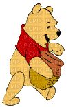 Winnie The Pooh eating honey gif, pooh , bear , animated , webcore , oldweb , honey - Free ...