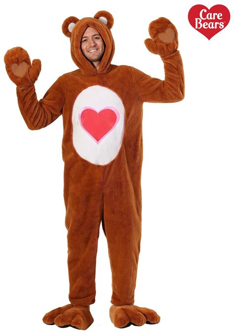 Care Bears Adult Deluxe Tenderheart Bear Costume | Care Bears Costumes