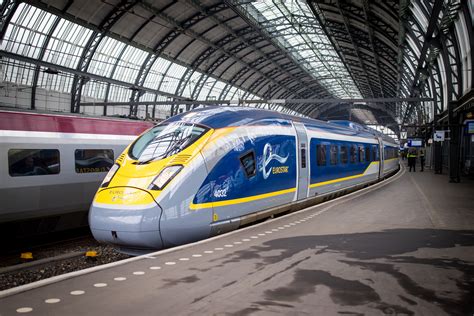 Eurostar vervoert 3% meer reizigers in 2017