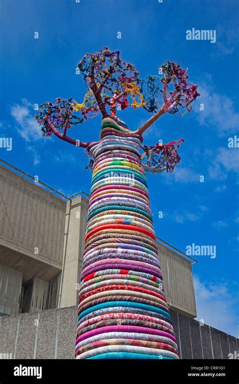 London, Southbank Baobab tree art installation at the Hayward Gallery June 2012 Stock Photo - Alamy