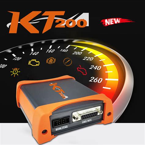 KT200 ECU Programmer Chip Tuning Tool Kit KT200 ECU/TCU Programmer Support OBD/BOOT/JTAG/BDM ...