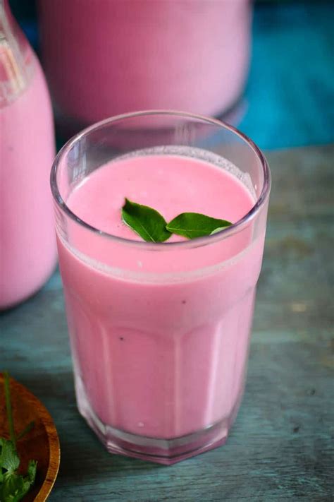 Chukandar Chaas Recipe (Beetroot Buttermilk) - Whiskaffair