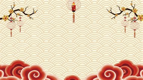 Traditional Chinese Style Cloud Pattern Background Design, Traditional, Cartoon, Xiangyun ...