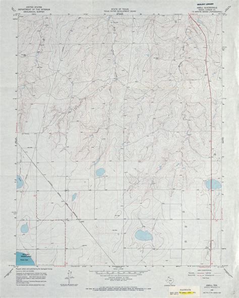 Texas Topographic Maps - Perry-Castañeda Map Collection - Ut Library - Alba Texas Map ...