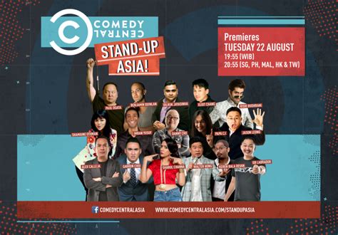 Behold the Asian Comedy invades when Comedy Central Stand-up, Asia!