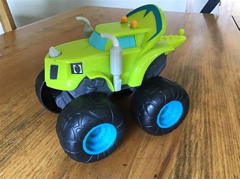 Blaze And The Monster Machines Talking Zeg Dinosaur Truck**Fisher-Price | #2108066031