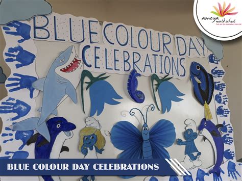 Blue Colour Day Celebrations | Ameya World School