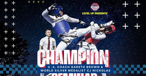 USA Taekwondo | 2023 Champion Seminar with World Silver Medalist CJ ...