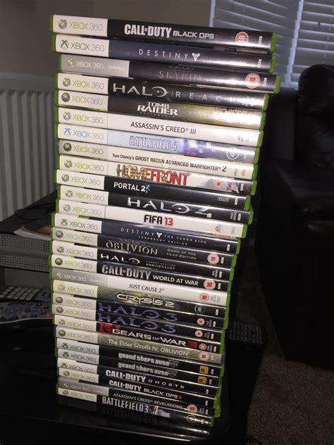 I’m trying to collect every Xbox 360 game ever made here is my collection so far. You guys got ...