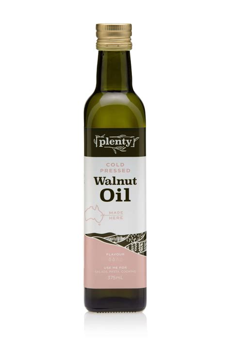 Walnut Oil 375ml - Plenty Foods