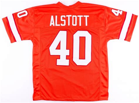 Mike Alstott Buccaneers On-Field Style Custom Stitched Jersey (Size XL ...