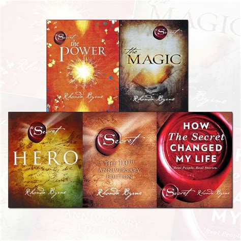 Rhonda Byrne Secret Series 5 Books Collection Set - (Hero,The Power ...