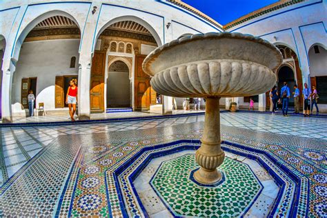 Palais Bahia Maroc Marrakech The Concubine, Medina Mosque, Moroccan Patterns, Royal Residence ...