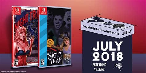 Night Trap: 25th Anniversary Edition Switch pre-orders coming in July