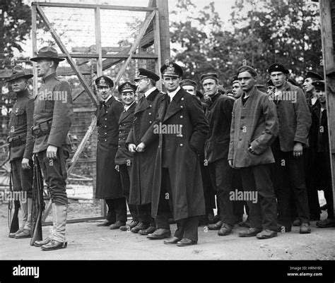 WWI, Captured U-Boat Crew, 1918 Stock Photo - Alamy