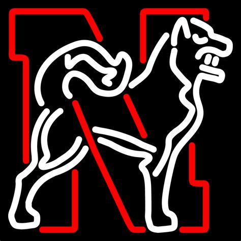 NCAA Northeastern Huskies Logo Neon Sign - Other Collectible Lighting