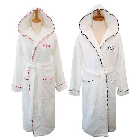 His & Hers Bathrobes, Dressing Gowns. Black Unicorn, Whimsical Decor, Unique Wedding Gifts, Robe ...