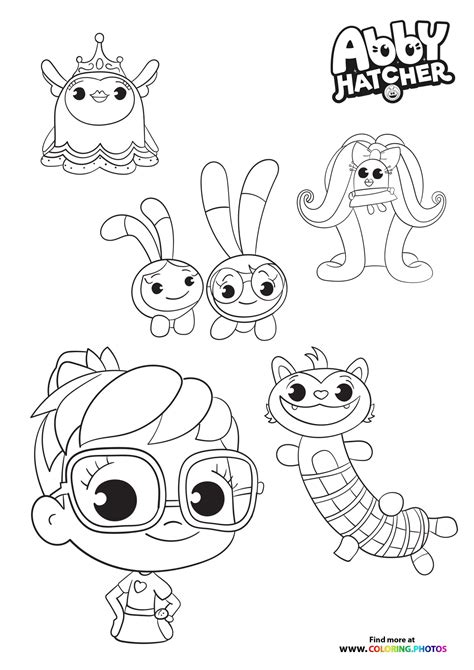 Teeny Terry from Abby Hatcher - Coloring Pages for kids