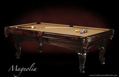 Magnolia Pool Table – Craftmaster Billiards