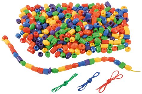 Colourful Threading Beads - Sensory Learning Supplies